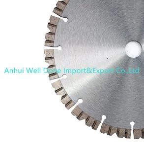 Dry Cutting Circular Diamond Saw Blades Segment Stone Marble Cutting Dressing Turbo - Anhui Well Done Import&Export Co., Ltd. - China