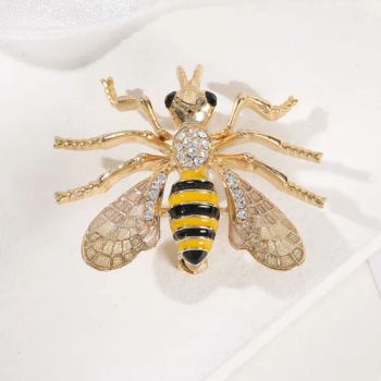 Manufacturer Reasonable Price Butterfly Multi Color Crystal Rhinestone Insect Bee Brooch - Phoenix Flame Holdings Limited - China