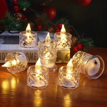 LED Tea Lights Realistic and Bright Flickering Holiday Gift Flameless Battery Operated Candles for Wedding Decoration - Ningbo General Union Co., Ltd. - China