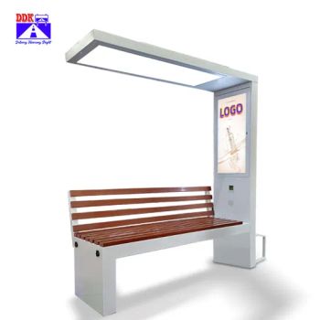 Factory Produces Solar Powered Smart Seats Multifunctional Garden Chair WiFi Bluetooth Speakers Wireless Charging for Outdoor - Ddk Tech Elecfacility Yangzhou Co., Ltd - China