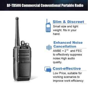 Belfone Bf-Td506 New Arrival Dual Band Radios Store Handheld Two Way Radio for Entry Level Dmr Radio - Fujian Belfone Communications Technology Co., Ltd. - China