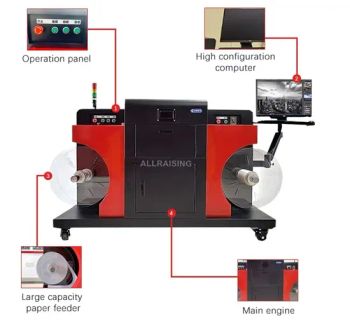 Digital Inkjet Label Printer Label Printing Machine Roll Label Printing Machine - Zhengzhou Allraise Company Ltd. - China