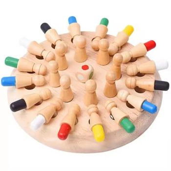 Factory High Quality Educational Toy Match Stick Chess Wooden Puzzle Chess Sets Game for Kids - Ningbo XiaoChuang Crafts Co., Ltd. - China