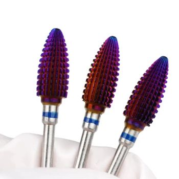 6mm Purple Coating Tornado Tungsten Carbide Milling Cutter Rotary Burrs Nail Drill Filing Bits Electric - Guangzhou Skyrann Electronic Tech Co., Ltd. - China