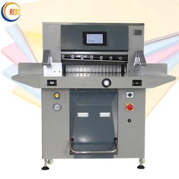 Electric Paper Board Heavy Duty Guillotine Paper Cutter Machine Automatic Paper Cutting Machines - Henan Reso Machinery Co., Ltd. - China