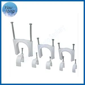 Hot Selling Round Fixing Nylon Cable Clips Plastic Flat Cable Clips - Ningbo Youlong International Trading Co., Ltd. - China
