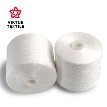 Wholesale Competitive Price 20/2 Raw White Grs Core Spun Thread Widely Used for Jean and Leather Shoes - NANTONG VIRTUE TEXTILE CO., LTD. - China