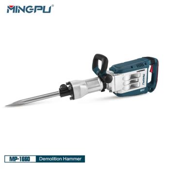 Professional Jack Hammer Drill Breaker Electric Hammer Brand Mingpu Origin China HS Code 84672990 Model NO. MP1660 Trademark MINGPU - YONGKANG MINGPU INDUSTRY & TRADE CO., LTD. - China