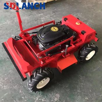 Flexi-Funnel Wind-Direction Aware Remote Control Lawn Mower with Weather-Resistant Body for All Seasons - SDLANCH (Shandong) Intelligent Technology Co., Ltd. - China