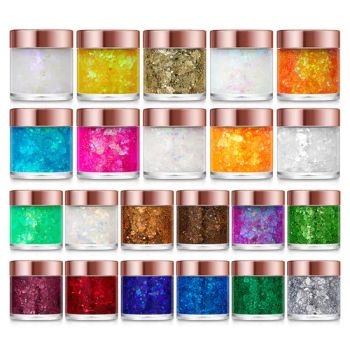 Halloween Party Neon Makeup Face Body Glitter Gel Duochrome Gel Glitter - Shenzhen Huazhong Sun May Technology Co., Ltd - China