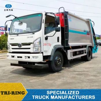 Customized 4X2 Compressed Garbage Truck 12m³ Garbage Recycling Truck - HUBEI TRI-RING MOTOR CO., LTD. - China