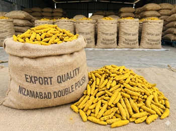 Nizamabad Double Polish Whole Turmeric Finger in 25kg PP Bags – product photo, Recommend Fallback