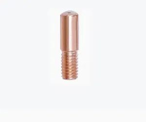 Welding Spare Parts MB M5X18 Cu-E Welding Torch Contact Tip Origin Hebei Model NO. 042 Size Standard Trademark DEMA HS Code 8515190000 - Dema Electric Technology (Renqiu) Co., Ltd. - China