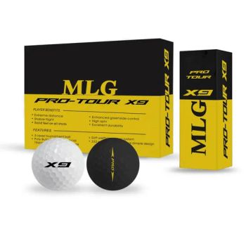 Usga Standard Golf Balls Custom Printing Logo Long Distance High Quality 2 3 4 Layer Golf Surlyn Balls with PVC Box Packaging - Xiamen Mlg Sports Equipment Co., Ltd. - China