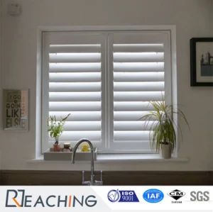 UPVC/PVC Shutter Window Decorative White Color Louver Casement Window - Reaching Build Co., Ltd. - China