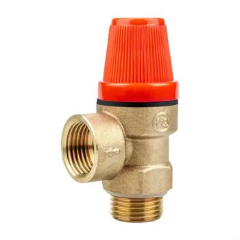 1 4 3 4 Brass Adjustable Hydraulic Safety Pressure Release Vave Relief Valve for Heating System - Flowflex Enterprise Co., Ltd. - China