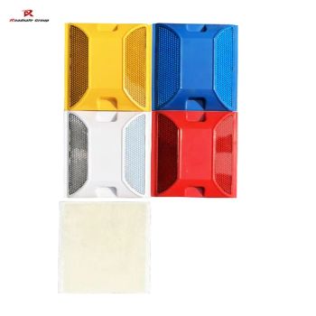 Plastic Pavement Marker SLDD1-A Double-Side RedYellowWhite 10*10*2cm 180g CE 10T -20~70C MOQ100 13kg 22.5*23.5*56cm - Beijing Roadsafe Technology Co., Ltd. - China