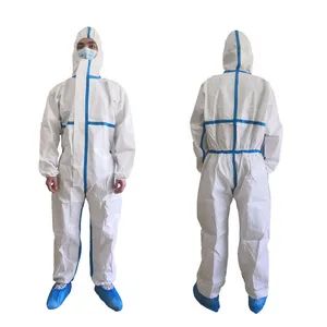 Factory Outlet OEM En14126 Workwear PPE Suit Microporous Disposable Protective Clothing - Qingdao Trusty Industry & Trade Co., Ltd. - China