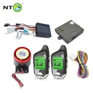 Remote Engine Start Two Way Motorcycle Alarm with Microwave Sensor - ZHONGSHAN NENGTONG BURGLARPROOF ELECTRONICS CO.,LTD - China