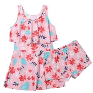 Children Swimsuit Baby Girl Rash Guard One Piece Swimwear Kids Sunsuits - Shanghai Hexuan Baby Products Co., Ltd. - China