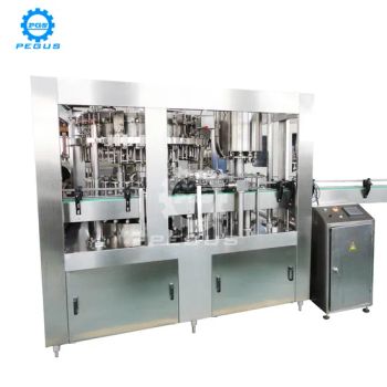 Glass Bottle Automatic Beer Pure Water Juice Tonic Beverage Drinking Milk Liquid Filling Packing Machine Production Line - Suzhou Pegus Machinery Co., Ltd. - China