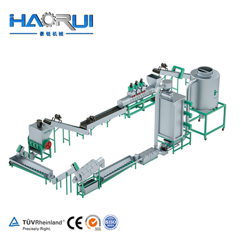 500-5000kg/h Sheet Grade PET Bottle Flakes Recycling Line in Plastic Plant - Baoding Haorui Machinery Manufacturing Co., Ltd. - China