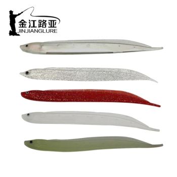 Soft ribbon fish hair-tail soft lure soft fishing lure PVC lumo - Weihai Jinjiang Fishing Tackle Co., Ltd. - China