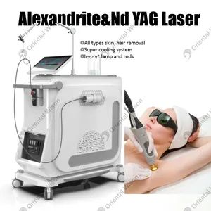 Hair Removal Alexandrite ND YAG Laser Machine Alexandrite Laser 755nm Hair Removal Equipment - Beijing DALI Beauty Technology CO., Ltd. - China