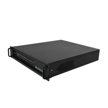 Piesia 4 * SFP 10g Network Security 12th Gen LGA1700 Gateway 2u Rack Mount Server Chassis 6LAN Firewall Industrial PC Case - Shenzhen Piesia Electronic Technology Co., Ltd. - China