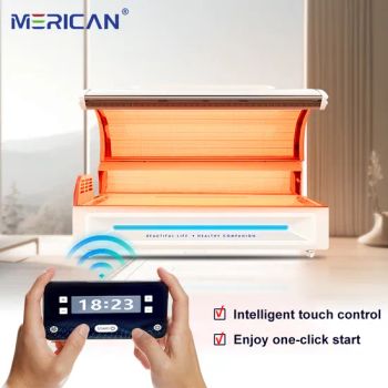 Infrared Machine with Blue LED & Red Light Therapy Bed Full Body Infrared Therapy Personal Care Product for Beauty Care - Guangzhou Merican Optoelectronic Technology Co., Ltd. - China