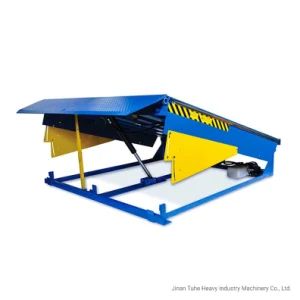 10t Fixed Hydraulic Loading Dock Leveler Stationary Loading Ramps - Jinan Tuhe Heavy Industry Machinery Co., Ltd. - China