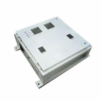 Solar Charge Controller Cabinet Colour White Shape Square Material CRC - Jai Vaishno Fabrication Works - India