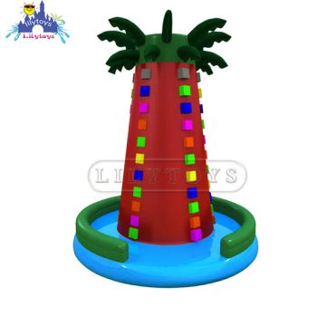 Playground Inflatable Rock Climbing Walls Games PVC Item Style Material for Kids and Adults - Guangzhou Lily Toys Co., Ltd. - China