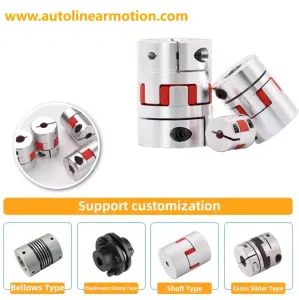 Best Selling Economical Plum Coupler Servo Motor Aluminum Alloy Parallel Wire Flexible Shaft Coupling for CNC Machine - ALM Intelligent Technology (Suzhou) Co., Limited - China