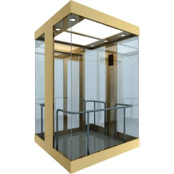 Safety Glass Lift Passenger Lift Villa Passenger Home Lift Observation Elevator - GENERAL ELEVATOR CO., LTD. - China