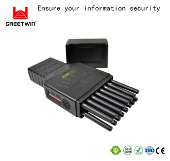 World First 5g 16 Antennas All-in-One Full Bands Cell Phone Signal Jammer Blocking RF Signal 5g 3400/3600 (Remote Control) GPS/WiFi/GSM - Shenzhen Greetwin Telecom Co., Ltd - China