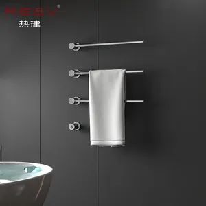 Electric Heated Towel Rack Modern Wall-Mounted Hot Towel Rail with Heated Bars - Rui'an Bojue Sanitary Ware Co., Ltd - China
