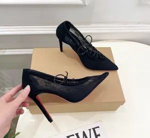 Wholesale High Quality Designer Replication Cl Red-Bottom Luxury Fashionable Lace-Strapped High-Heeled Sandals in Stock Dropshipping - Quanzhou Jinzunshang Trading Co., Ltd. - China