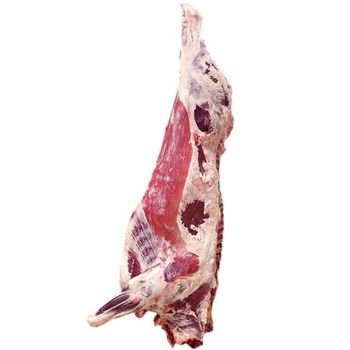 Premium frozen pork carcass processed for retail distribution and food service channels