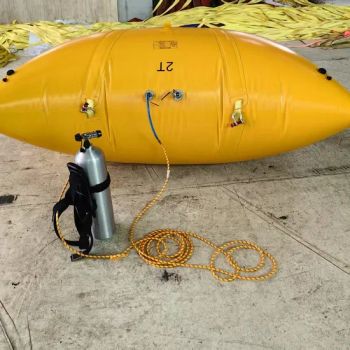 4t Durable Underwater Pillow Parachute Cylindrical Type Buoyancy Lifting Loading Air Salvaged Rescue Bag for Marine Ship Yacht Sunken Boat - Zhenjiang Normanship Co., Ltd. - China