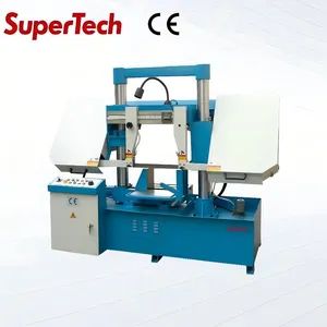 Industrial Double Column Band Saw Machine for Metal and Wood Track Linear Condition New Model NO. GK4220 Trademark Supertech - Supertech Machine Tool Co., Ltd. - China
