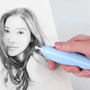 Rechargeable Electric Eraser with 2 Diameter Erasers for Drawing, Artist and School - Ningbo One's Hobby Trading Co., Ltd - China