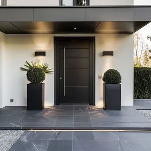 Modern Anti-Theft Gate Aluminum Security Door Exterior Entry Metal Doors - Shenzhen Anewson Industry Co., Ltd - China