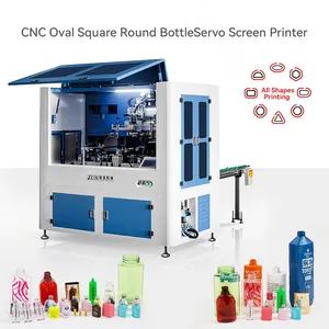 Easy-to-Use CNC-Tk4 Fully Automatic Screen Printer for Bottle Tube Cup with LED UV Curing - Liuzhou Jiexin Machinery Co., Ltd. - China