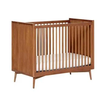 3 in 1 White Pine Wood Kids Cribs Multi-Functional Portable Baby Beds for New Born Wood - Qingdao Yiteng Textile Co., Ltd. - China