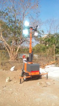 Light Towers, For Industrial, Screen Size: Regular Design Compact Quality standard Screen Size regular Performance High - Kv Konstech Equipment Private Limited - India