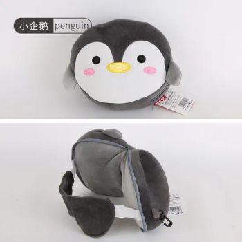 Customizable Animal Funny Kids Personalized Travel Neck Pillows Eye Mask 2 in 1 - Dongyang Xinyuan Household Products Co., Ltd - China