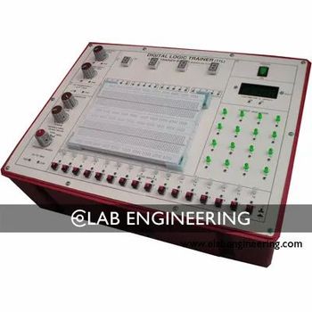 Bread Board Trainers-Digital Logic Trainer Target Application Education For Science And Engineering Students Board Feature Large Area Breadboard Provided On Front Panel For - Elab Engineering - India