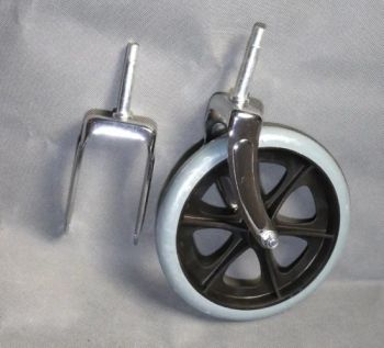 Precision Machining Parts Wheelchair Wheel with Pneumatic Tires Fornt Castors - Shanghai Brother Medical Manufacturer Co., Ltd. - China