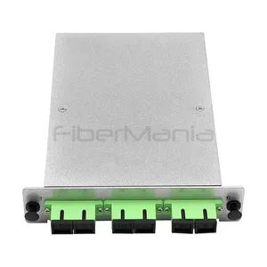 Fiber Optic Splice Box with LGX 3 Port SC Duplex Adapter Including 6 Fibers Fiber Optic Pigtails and Splice Module - Shenzhen FiberMania Technology Co., Ltd. - China